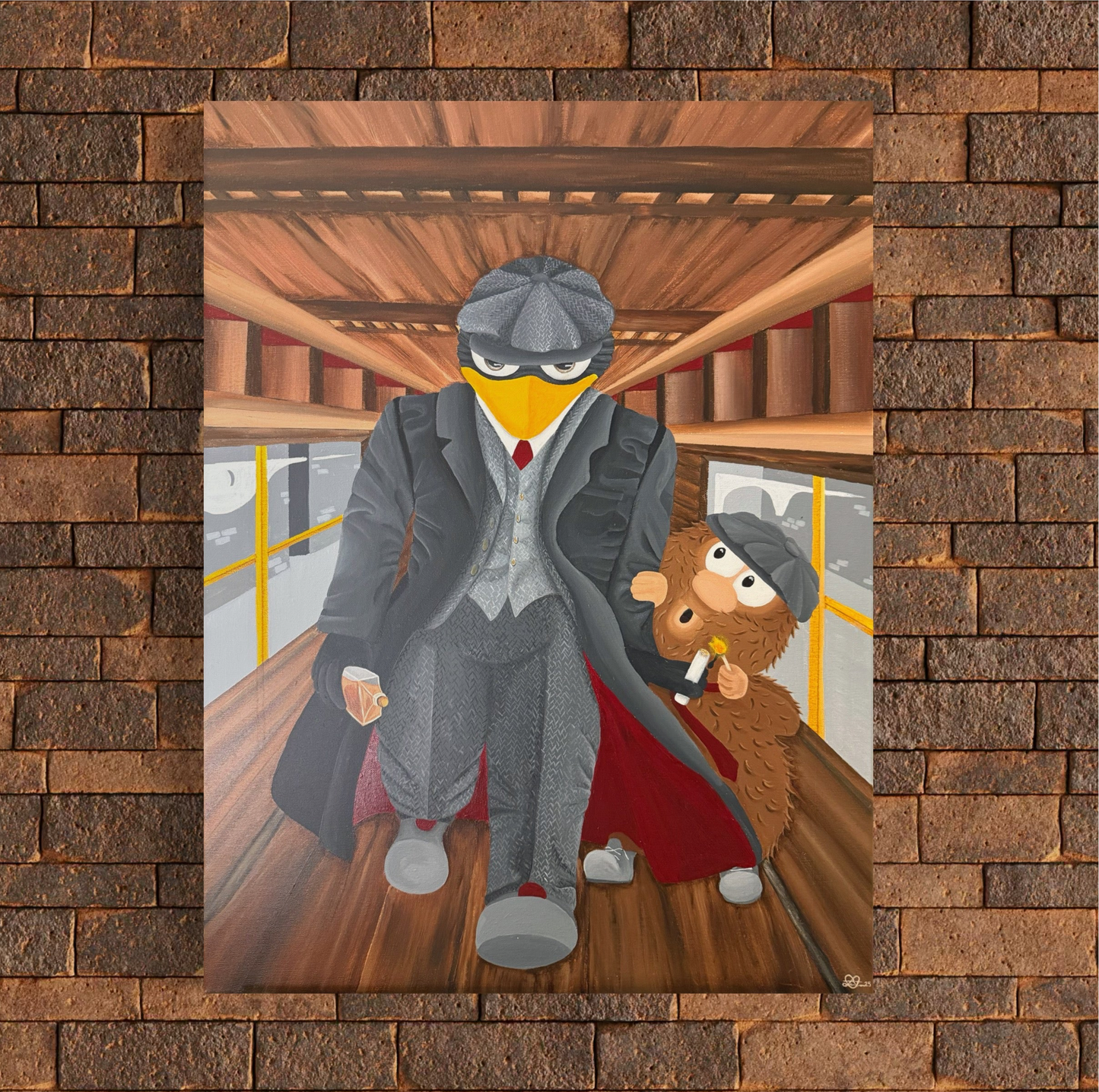 Muffens - signert print