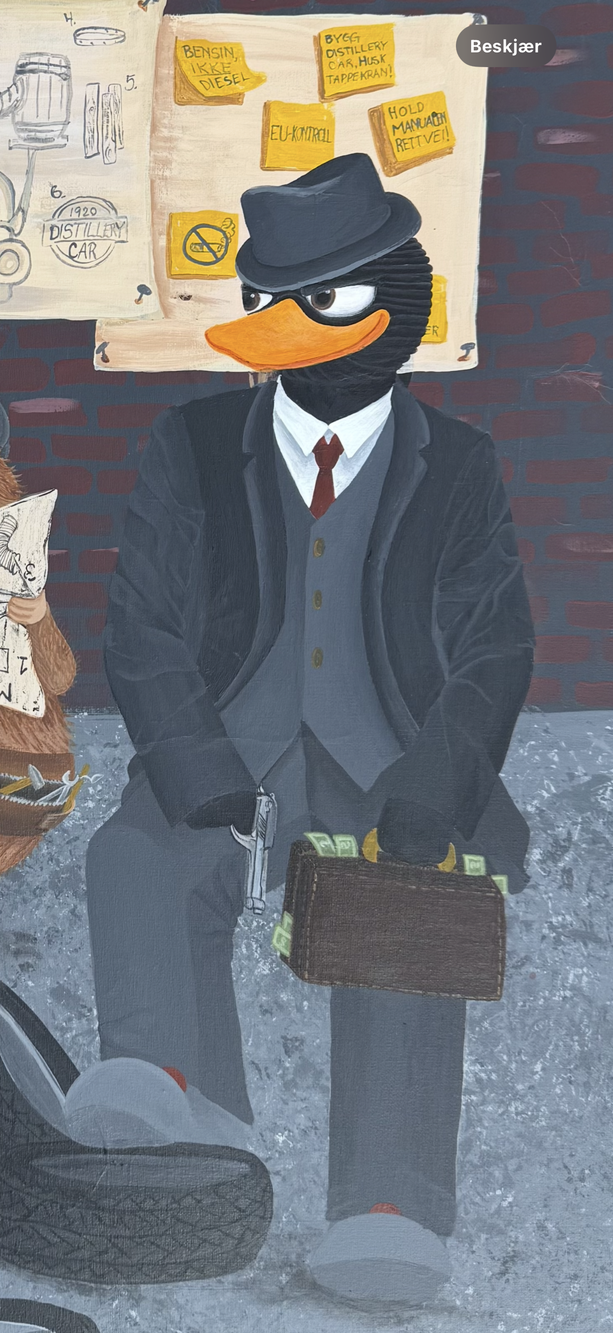 Sjette gir - Signert print