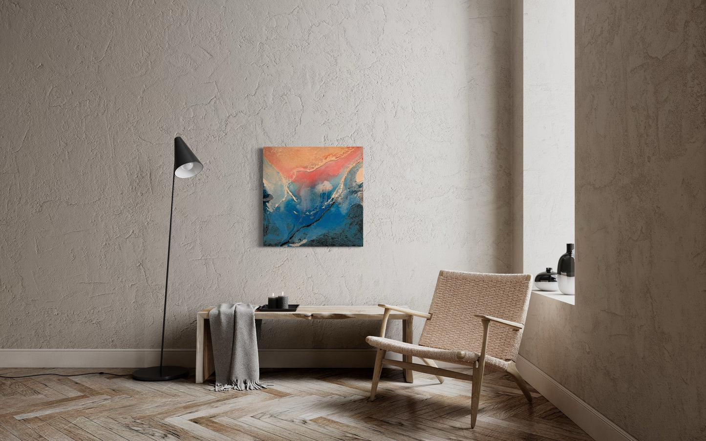 Tidløs 🎨 70x70cm