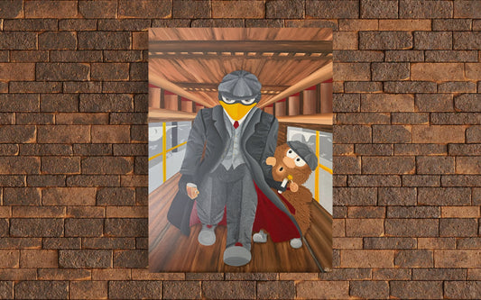 Muffens - signert print
