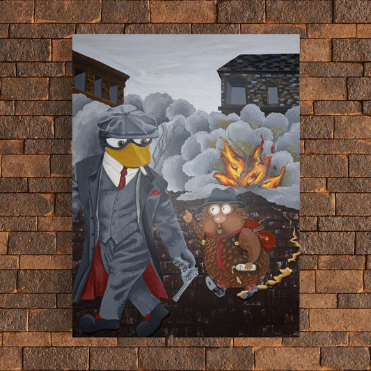 Peakly - Signert print